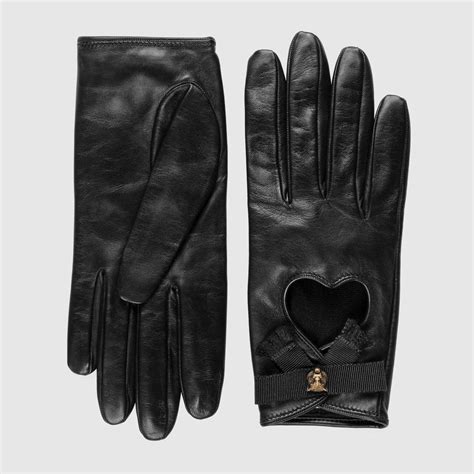 gucci gloves on hands|gucci women's leather gloves.